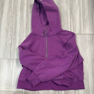 Lululemon scuba hoodie - purple size xs/s